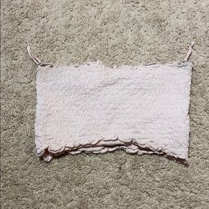 Light pink ban-do top